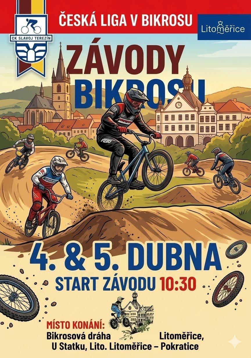 Report: 1. a 2. kolo České bikrosové ligy | Litoměřice